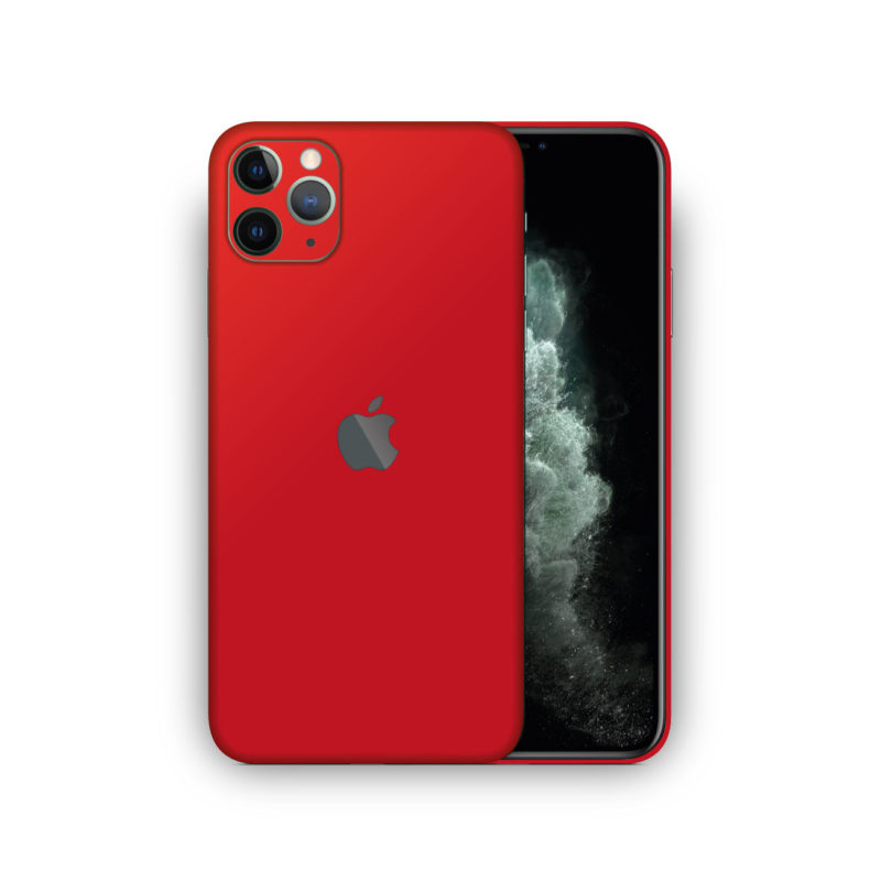 Apple Iphone 11 Pro Max Matte Red Skin Ultra Skins
