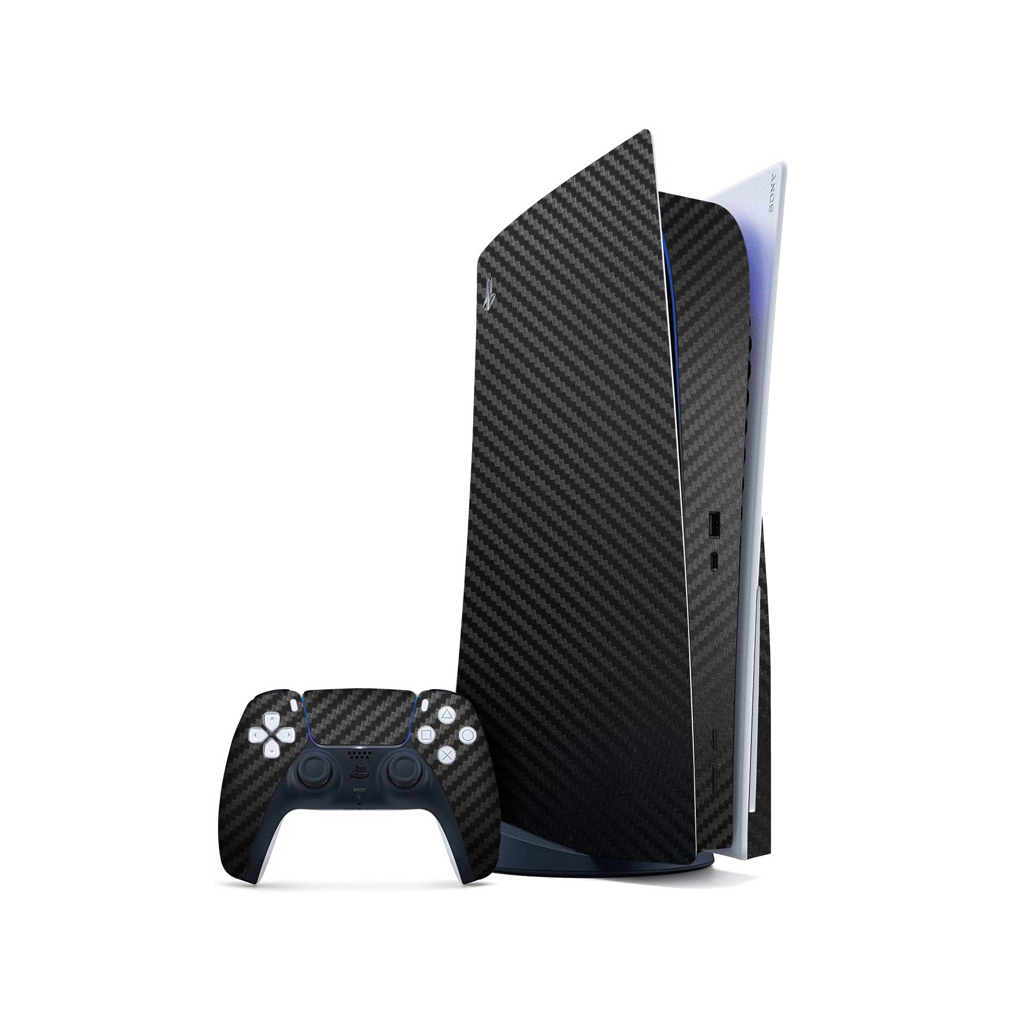 Sony PS5 Disc Edition CARBON FIBRE Series Skin ULTRA Skins
