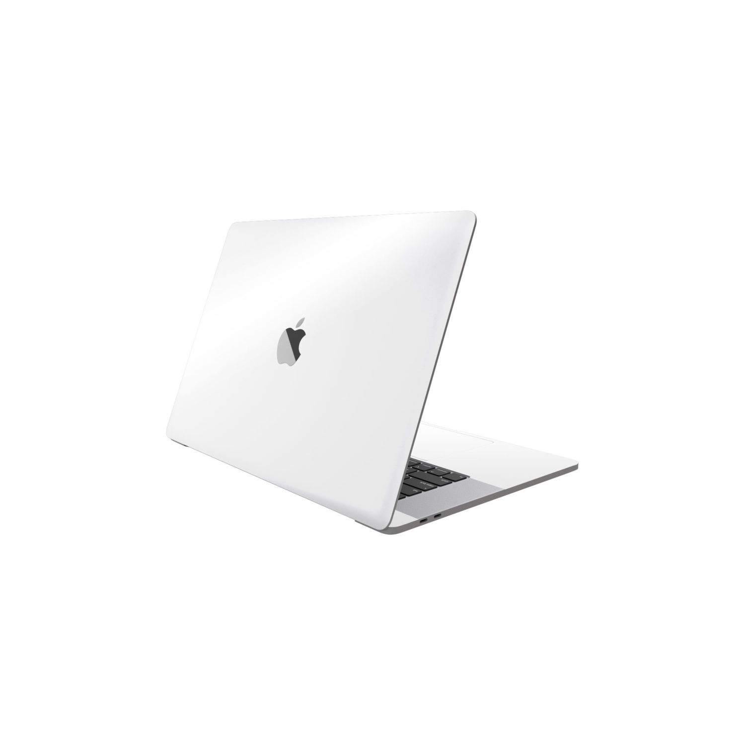 Gloss white Skin Macbook Pro M1 Skin Wrap Cover